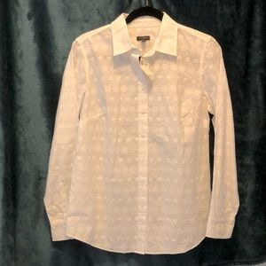 New Talbots Embroidered Shirt Sz S